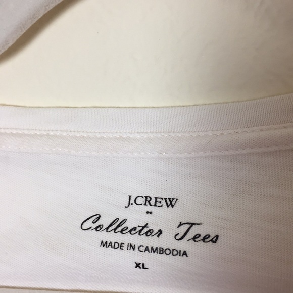 J Crew Collection Tees Golden Foliage T-Shirt - Picture 2 of 4